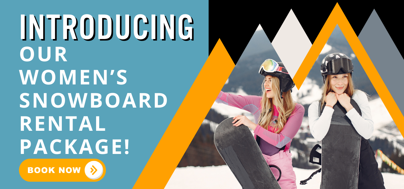 Womens snowboard rental package colorado springs